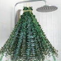40 Pcs Dried Preserved Eucalyptus Shower Bundle,17" Natural Fresh Hanging Eucalyptus Leaves Stems Real Plant , Vase Filler Home, Wedding Decor