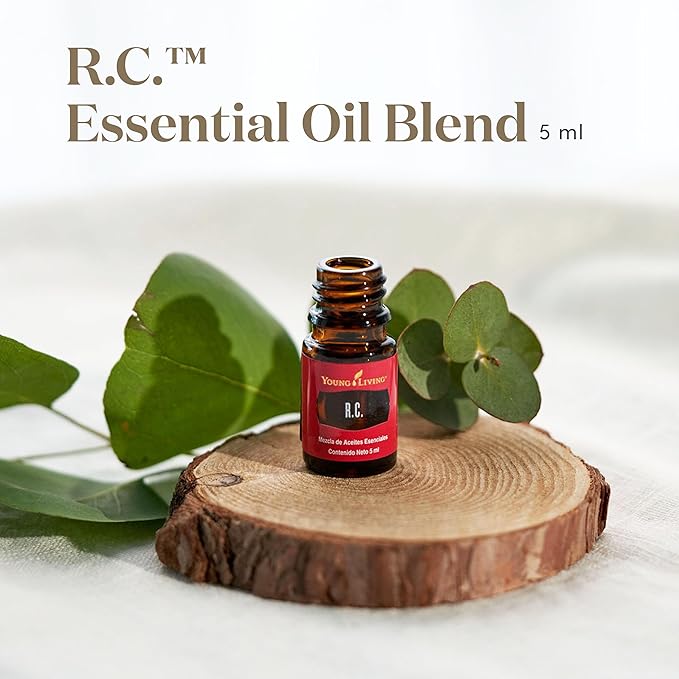 Young Living R.C. Essential Oil Blend – 100% Pure, Fresh Aroma for Diffuser & Topical Use, 5ml