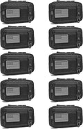 2 Pack Tactical Molle Admin Pouch with US Flag Patch and Keychain - Utility Laser Cut Tactical EDC Tool Pouch Bag Horizontal Modular Pouches Utility Tool Pouch