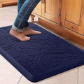 KMAT Kitchen Mat Cushioned Anti-Fatigue Floor Mat Waterproof Non-Slip Standing Mat Ergonomic Comfort Floor Mat Rug for Home,Office,Sink,Laundry,Desk 30"(L) x 20"(W),Blue