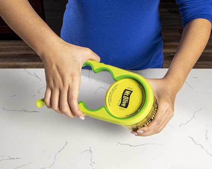 Evriholder Easi-Twist 2pk, Easy Grip Jar Openers, Pack of 2, Colors May Vary