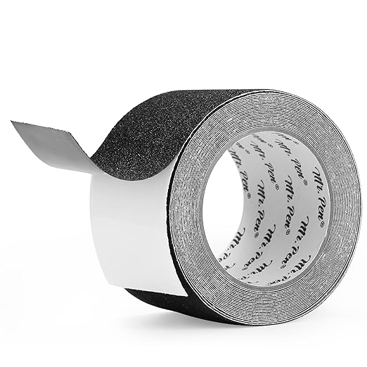 Mr. Pen- Grip Tape, 3 Inch, 23 Feet, Anti Slip, Black, Waterproof, Stair Tread