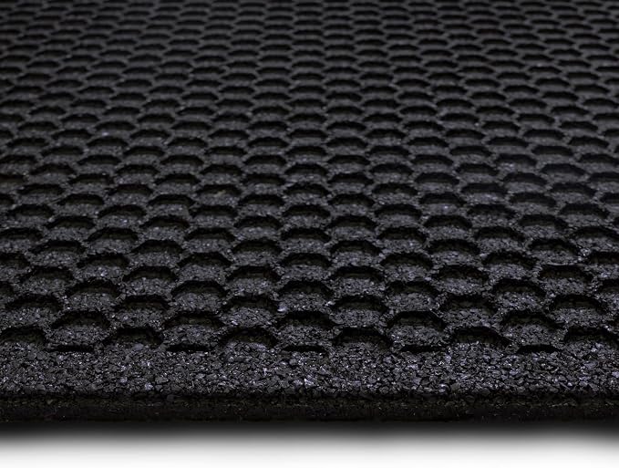 Mohawk Home Indoor Outdoor 1' 6" x 2' 6" Heavy Duty Rubber Floor Mat Anti Slip Restaurant Kitchen for Garage Garden Industrial Pool Entrance Bar Wet Area