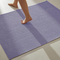 TYUU Large Bathroom Rugs Non Slip Washable Bath Rugs Super Absorbent Bathroom Rug Thin Quick Dry Low Pile Bath Mats, Lavender 36"x60"