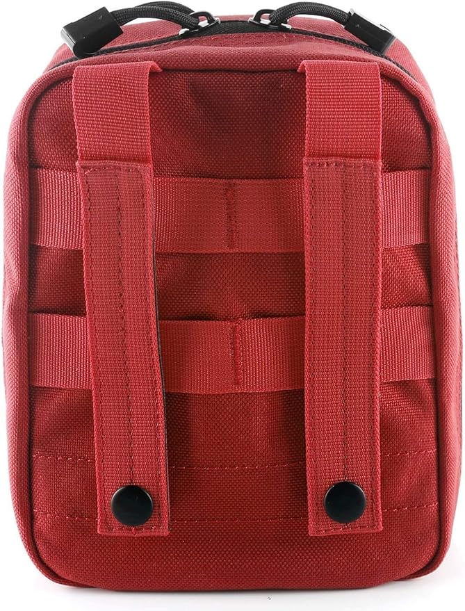 First Aid Pouch Empty Small, Tactical Molle EMT Pouch Compact Medical IFAK Rip Away Untility Bag Pouches