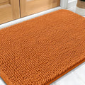 OLANLY Dog Door Mat for Muddy Paws 32x20, Absorbs Moisture and Dirt, Absorbent Non-Slip Washable Doormat, Quick Dry Chenille Mud Mat for Dogs, Entry Indoor Entryway Carpet for Inside Floor, Clay