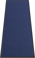 Front Door Mat, 10' x 3' Commercial Floor Mat, Heavy Duty Welcome Mat, Rubber Backing Non Slip Doormat for Entryway, Blue