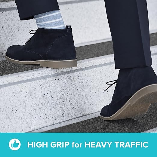 Lifegrip Anti Slip Tape, 4 Inch x 15 Foot Non-Slip Traction Grip Tape for Stairs, Waterproof Stair Treads Grip Non Slip, Non Skid Tape for Steps, Outdoor Black Grip Tape (4" X 15')