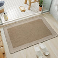 YDKGL Bathroom Rugs, Ultra Thin Bath Mat Fit Under Door Super Absorbent Non Slip Quick Dry Bath Mat, Rubber Backing Shower Mat Outside Shower