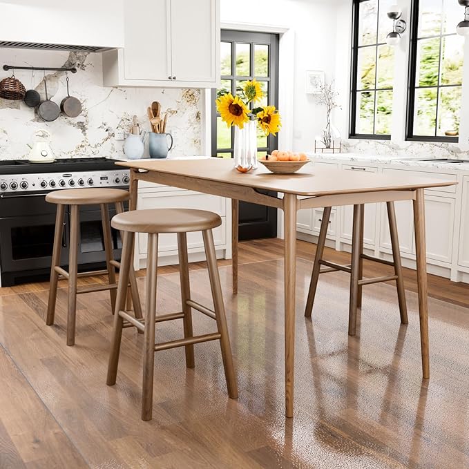 Clear Floor Mat 8x10 for Under Dining Table – Plastic Waterproof Non Slip Vinyl Area Rug, Hard Floor Protector Against Spills & Scratches, Easy Clean Carpet Cover for Dining Room, Kitchen, Office