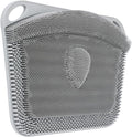 FREATECH Silicone Shower Foot Scrubber Mat 17.3" x 13", Large Foot Cleaner Brush to Clean, Exfoliate and Massage Feet Without Bending Over, Improve Foot Appearance and Overall Health, Grey