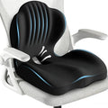 Seat Cushion for Office Chair and Car, L-Shaped Ergonomic Seat Cushions,Memory Foam Orthopedic Cushion with Coccyx Hollow,Lumbar Support & Tailbone Pain Relief for Car, Truck, Home,Gaming Chair,Black