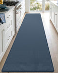 DEXI Kitchen Floor Mats Cushioned Anti Fatigue, 17x95, Long Standing Runner Rug Waterproof, Comfort Memory Foam Padded for Front Sink Laundry, Navy
