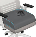 TranquilRelax XLarge Seat Cushion, Soft Foam Cushion for Long Sitting Hours on Office Chair, Home & Car, Non-Slip Chair Pad for Relieving Back & Sciatica & Hip & Coccyx Pain (Grey)