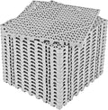 ToLanbbt Modular Interlocking Cushion 18P 11.8" x 11.8" Interlocking Rubber Floor Drain Holes Non-Slip Splicing Drainage Mats for Deck, Shower, Kitchen, Drain Pool, Sauna Bath, Indoor Outdoor (Grey)