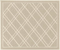 SlipToGrip Universal Door Mat, Plaid Design - Light Beige, 42 x 35 - Anti Slip, Durable and Washable, Outdoor and Indoor Floor Welcome Mat - Front Door, Dust Absorbent