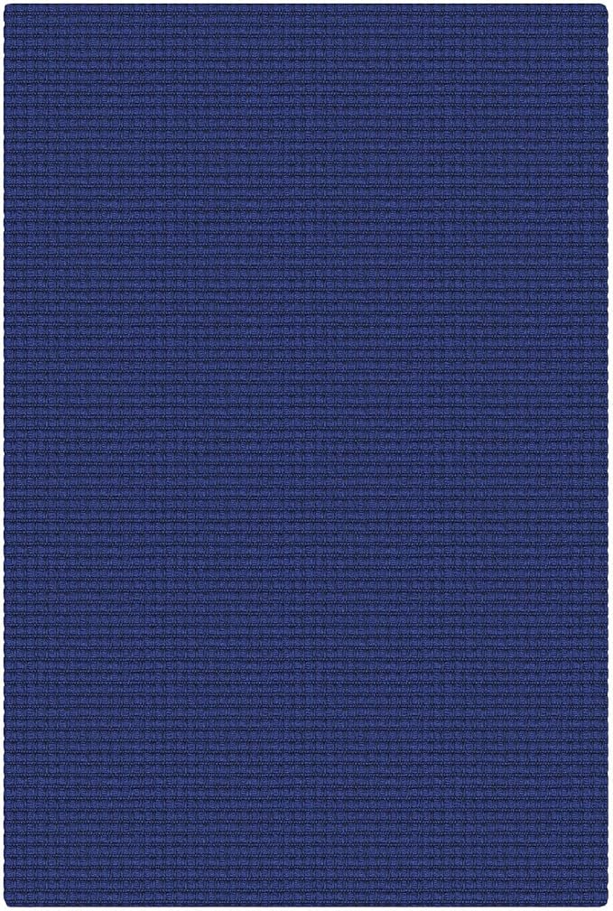 KOZYFLY Washable 2x3 Entry Area Rug, Small Throw Rugs for Entryway, Woven Non Slip Rubber Backed Door Mat Indoor Entrance, Front Porch Carpet for Foyer, Kitchen, Bedroom, Living Room, Royal Blue/Navy