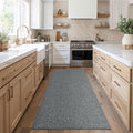 CHAMPLANT Runners Area Rug for Hallways 3x10 Feet Grey Washable Kitchen Runner Non Slip Hall Runners Entryway Runner Rugs Floor Carpet for Indoor Backdoor Bedroom Kitchen