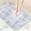 Shower Mat Non Slip Large Bath Tub Mat Non Slip 24''x32'' Loofah Bathroom Shower Mat for Inside Shower Soft Textured Foot Massage Pad Bathroom Floor Mat for Wet Area No Suction Cups Quick Dry