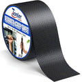 2 Inch x 16.5 FT Black Rubber Grip Tape, Ultra Strong Adhesive Anti-Slip Textured Tape, Waterproof & Heat Resistant Cushion Pad for Handles