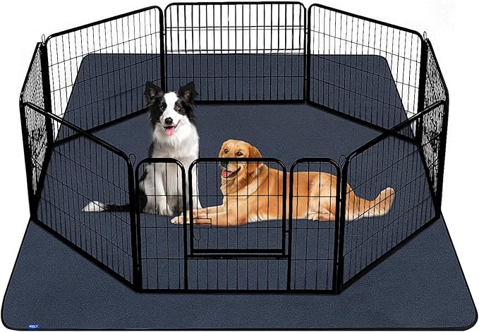 Sunsleek Washable Dog Pee Pads Extra Large 65"x48", Super Absorbent, Non-Slip, Reusable Puppy Pads for Playpen, Crate, Floor, Waterproof Pet Training Mats for Quick-Dry Whelping Pads & Incontinence