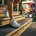 THUNDER GRIP Outdoor Stair Treads Non Slip 30" x 8" - 15-Pack Weather Resistant Exterior Grip Tape for Wooden Steps - Non Slip Stair Treads - Anti Skid Strips - Waterproof 80-Grit Adhesive Treads