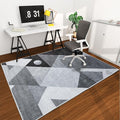Office Chair Mat for Hardwood Floor, 72"x48" Easy Glide Computer Desk Mat Protector for Rolling Chair Under Desk Rug Nonslip Backing, Machine Wash, (Modern)