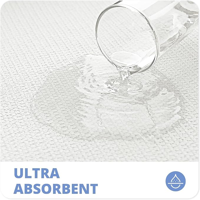 Bosap Toilet Rugs U Shaped Bathroom Rug,Machine Washable Non Slip Quick Dry Super Absorbent Ultra Thin Toilet Mats for Bathroom Toilet.Cream,1'8"x2'(20x24inch)