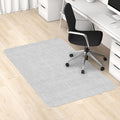 Blvornl Office Chair Mat for Hardwood Floor, 45"x 53" Desk Computer Chair Mat for Hard Wood and Tile Floor, Large Anti-Slip Hard Floor Protector Rolling Chair Mat, PVC Mat Desk Rug for Office Home