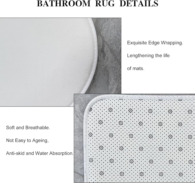 4Pcs Black Yellow Shower Curtain Set, Fashion Flower Perfume Women Girl Girly Modern Bathroom Curtain with Rug, Toilet Lid Cover, Bath Mat, High Heels Magazine Shower Curtain with 12 Hooks