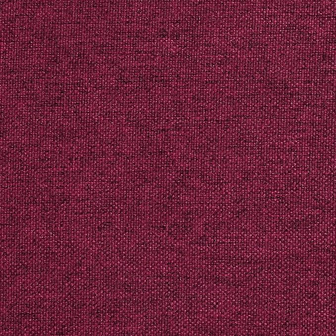 AAAAAcessories D-Shaped Chair Cushions, 2" Thick Dining Chair Pads with Ties and Removable, Machine-Washable Cover, 17" x 16", Wine Red