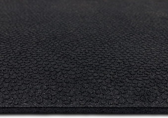 Mohawk Home Heavy Duty Rubber Stall Mat - Gym Floor- Under Dog Crate - All Purpose Utility 2'x3' - 1/2" Thick