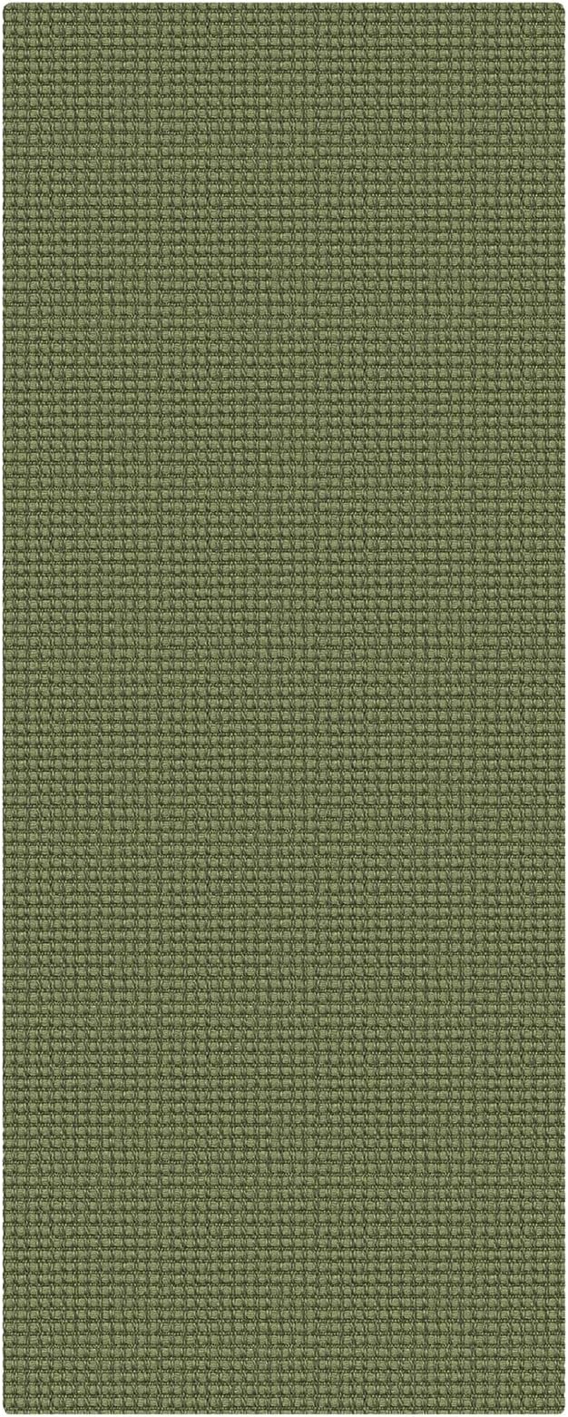 KOZYFLY Woven 2x5 Entry Runner Rug, Washable Runners for Entryway, Non Slip Hallway Rug, Small Throw Carpet Runner for Kitchen, Bedside, Hall, Bathroom, Olive Green/Earthy Green