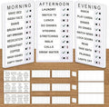 | Checklist Boards for Adults | Memory Loss Gadget for Elderly and Dementia aid | Alzheimers Activities | to Do List | Daily Planner | Caregiver Supplies |