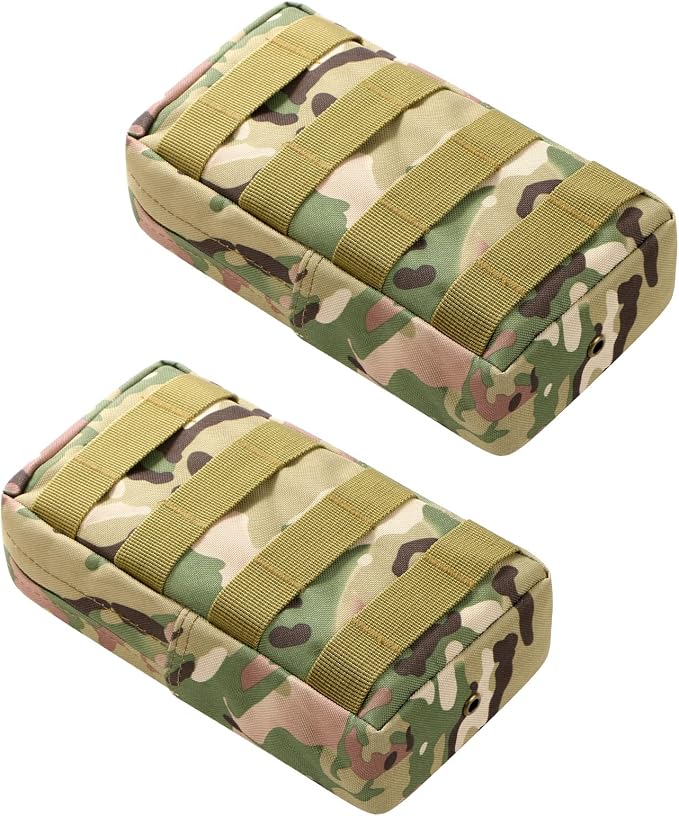 4-Pack Molle Pouch Tactical Molle Pouches Compact Utility EDC Waist Bag Pack