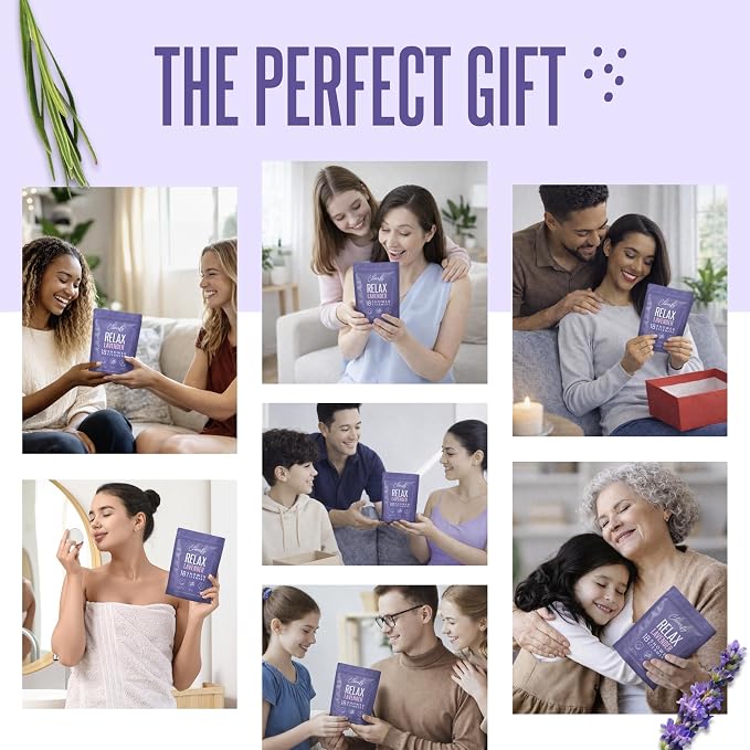 Cleverfy Lavender Shower Steamers Aromatherapy - Birthday Gifts for Women, Mom, Wife, Grandma, Her, Best Friend, Daughter, Sister, Teens & Girlfriend - 18 Tablets