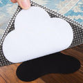 Large Size Grippers, Non Slip Washable Rug Tape Grip Carpet Corner, Hook and Loop Pads Non Curl Reusable Stoppers Keep Your Area Rug Flat on Hardwood Floors and Tiles (24)