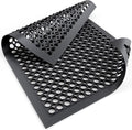 Lifetime Supplies 36" x 24" Commercial Rubber Floor Mat | Safety Water Drainage | Non Slip Anti Fatigue Mat for Restaurant, Kitchen, Indoors, Outdoors and Entryway