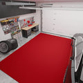 Ottomanson 6'6" x 40' Hallway Runner with Scraper Pile Extra Durable Non-Slip Rug Mat for Indoor & Outdoor Use - Ideal for Kitchen, Entryway, Patio & Garage - High-Traffic Carpet, Red