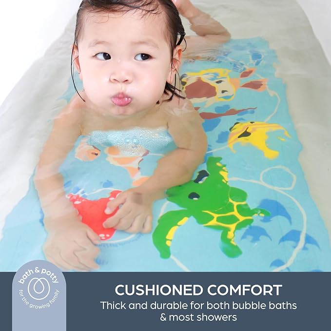 Dreambaby Anti-Slip Bath Mat with Too Hot Indicator