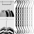 Mr. Pen- Space Saving Hangers, 8 pcs, 360° Rotating Hooks, Magic Cascading Hanger Organizer with 5 Enclosed Slots, Closet Organizers and Storage for Clothes, College Dorm Room Essentials