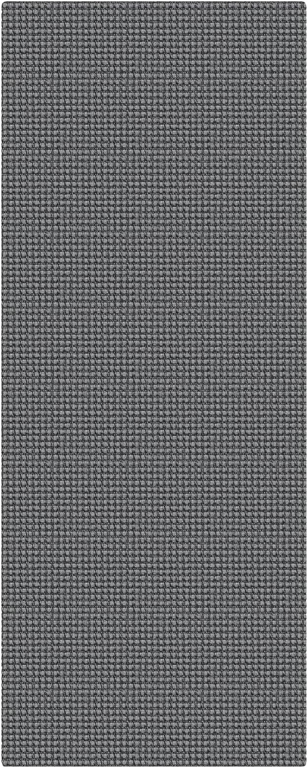 KOZYFLY Runners for Hallways 2x5 ft Washable Kitchen Runner Non Slip Rubber Backed Hall Runners Cotton Entryway Runner Rugs Floor Carpet for Indoor Backdoor Bedroom Kitchen, Grey/Dark Grey