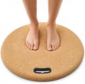 Rocalt Standing Desk Mat, Anti Fatigue Mat for Standing Work, Cushioned Cork Comfort Floor Mat for Office, Home Office, Kitchen Counter, Study Room, Soft Standing Pad with Handle