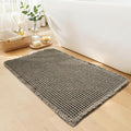 Waffle Bath Mat - Boho Bathroom Rugs Non Slip Washable, Super Absorbent & Quick Dry, Soft Bath Mat Farmhouse Bathroom Decor, 20'' x 32'', Olive Green