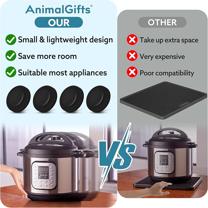 8PCS Appliance Sliders for Kitchen Black,Self-Adhesive Small Kitchen Appliance Slider Hacks Easy to MovIing & Space Saving Must Have Gadgets Mixer Accessories for countertop