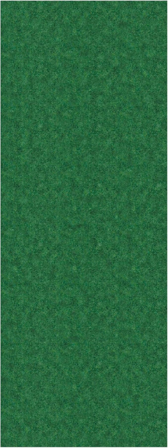Ottomanson 2'7" x 8' Hallway Runner - Extra Durable Non-Slip Rug Mat for Indoor & Outdoor Use - Ideal for Kitchen, Entryway & Garage - High-Traffic Carpet, Green