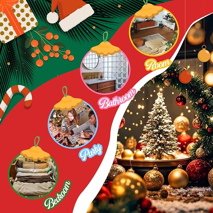 Soulorigin Christmas Essential Oils Set, Fragrance Oil Set for Diffuser, Scent Diffuser Oil for Candle Making-Christmas Cake, Eggnog, Candy Canes, Gingerbread, Mistletoe, Christmas Pudding