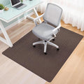Office Chair Mat for Hard Floors,40"x48" Anti-Slip Waterproof Hardwood Floor Chair Mat,Heavy Duty Floor Protector Rolling Chairs for Home Office(Coffee)