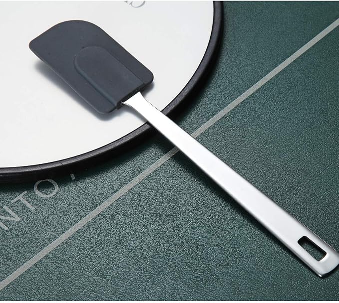 Silicone Spatulas, Berglander Flexible Scrapers Baking Mixing Tool, Baking Tools, Rubber Spatula, Heat Resistant, Dishwasher Safe, Easy to Clean