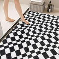 Shower Mat Non Slip - Quick Drying Anti Slip Shower Mats for Inside Shower, Soft PVC Loofah Foot Scrubber Mat, Extra Large Bath Mat for Shower, Tub, Bathroom, Floor, Kitchen, Home, Pool, Hotel